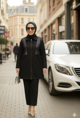 Tasarım İkili Takım Siyah