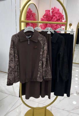 Wennew Tasarım Yeni Sezon Etekli Takım