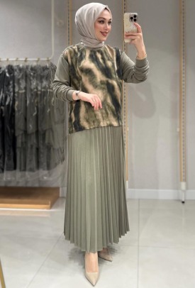 Stella Etekli Takım Haki