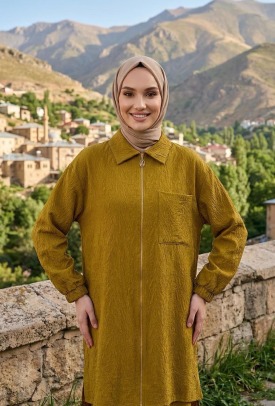 Armine TREND Fermuar Detay Tunik 26YT460